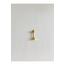 Kadın Gold Rengi Minimal Kalp Detaylı Tragus Kıkırdak Piercing 6mm