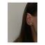 Kadın Sallantılı Kalp Halka Tragus Kıkırdak Piercing