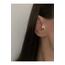 Taşlı Çengelli Detaylı Halka Tragus Piercing
