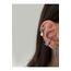 Cerrahi Çelik Kalp Üç Boyutlu Halka Tragus Piercing