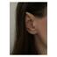 Kadın Gold Renkli Kırık Kalp Piercing Tragus