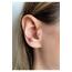 Kadın Cerrahi Çelik Rose Rengi Yıldız Tragus Piercing