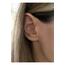 Kadın Cerrahi Çelik Opal Dört Mini Taşlı Tragus Piercing Kıkırdak