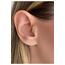Gold Rengi Şimşek Tragus Piercing Cerrahi Çelik 6mm