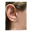 Cerrahi Çelik Kadın Silver Rengi Yarım Halka Hediyelik Tragus Kıkırdak Piercing