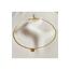 Kadın Gold Mini Renkli Kalp Choker Kolye