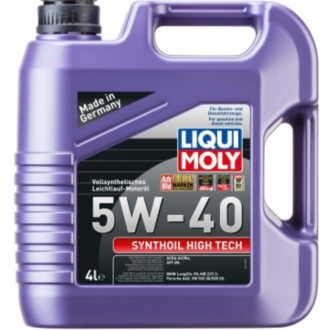 LIQUI MOLY 5W40 Synthoil High Tech Tam Sentetik Motor Yağı 4 Litre (2194)