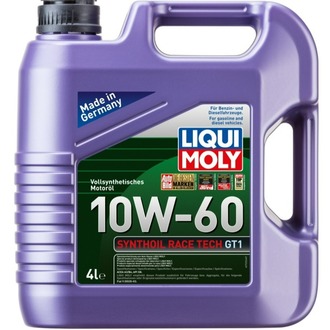 LIQUI MOLY Synthoil Race Tech GT1 10W60 Tam Sentetik Motor Yağı 4 Litre (7535)