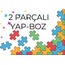 2 parçalı yapboz