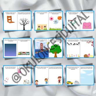 SCAMPER Yaratıcı Düşünme Çalışma Sayfaları - 50 Sayfa - 108 Soru