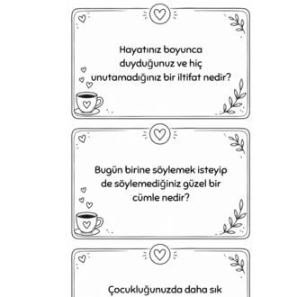 KAH'VELİ SOHBETLER 7. OTURUM