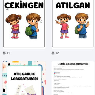 İLKOKUL ATILGANLIK BECERİLERİ ETK KİTAPÇIĞI
