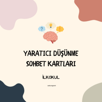 YARATICI DÜŞÜNME SOHBET KARTLARI