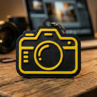 NFC Kamera Anahtarlık - Fotoğrafçılar İçin Dijital Kartvizit ve Portfolyo