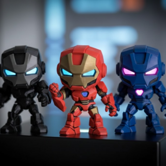 Iron Man Full Articulated - Hareketli Büyük Boy Aksiyon Figürü
