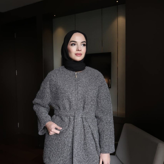 GRİ SOFT CEKET