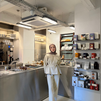 KREM KAŞE BLUZ
