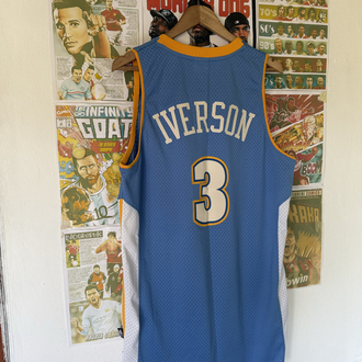 Orijinal Denver Nuggets 2006-07 Allen Iverson Koleksiyonluk Forması (M)