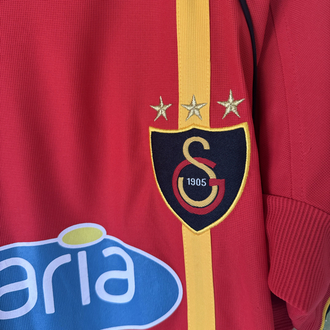 Orijinal Galatasaray 2002-03 Arif Erdem Koleksiyonluk Alternatif Kırmızı Forması (L)