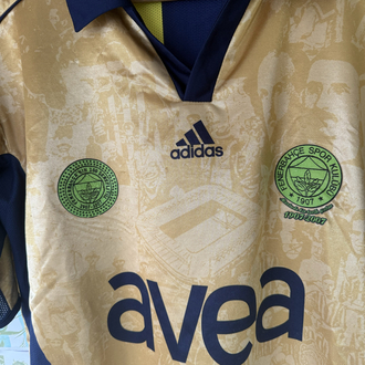Orijinal Fenerbahçe 2006-07 100.Yıl Özel Üretim Çift Taraflı Koleksiyonluk Forması (M)