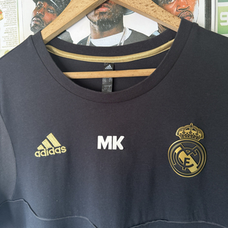 Orijinal Real Madrid 2019-20 A Takım Antrenman Tişört (XL)