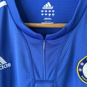 Orijinal Chelsea 2009-10 Didier Drogba Koleksiyonluk İç Saha Forması (L)