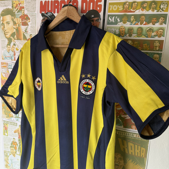 Orijinal Fenerbahçe 2006-07 100.Yıl Özel Üretim Çift Taraflı Koleksiyonluk Forması (M)