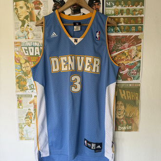 Orijinal Denver Nuggets 2006-07 Allen Iverson Koleksiyonluk Forması (M)