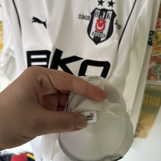 Orijinal Beşiktaş 2002-03 100.Yıl Koleksiyonluk Vintage Şampiyonluk Forması (L)