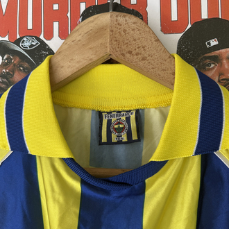 Orijinal Fenerbahçe 2001-2002 Koleksiyonluk Çubuklu Forması (164size)