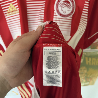Orijinal Olympiacos 2020-21 Ousseynou Ba Koleksiyonluk İç Saha Forması (M)