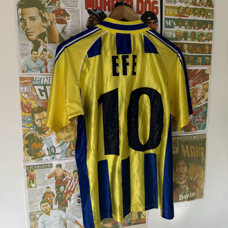 Orijinal Fenerbahçe 2001-2002 Koleksiyonluk Çubuklu Forması (164size)