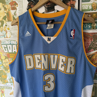 Orijinal Denver Nuggets 2006-07 Allen Iverson Koleksiyonluk Forması (M)