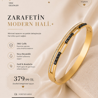 Çelik Kelepçe Gold
