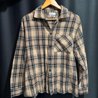 Vintage Ekose Oversize Gömlek