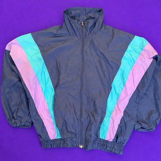 90’lar Esintili Vintage Yağmurluk