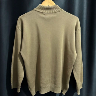 Kahverengi Vintage Triko Kazak