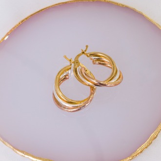 Celestial Trinity Küpe