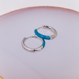 Ocean Breeze Pavé Küpe