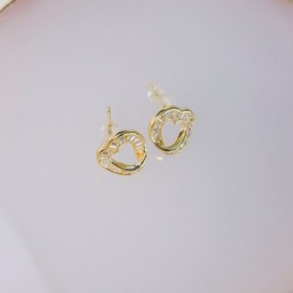 Heart of Gold Radiance Küpe