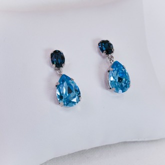 Blue Drop Küpe