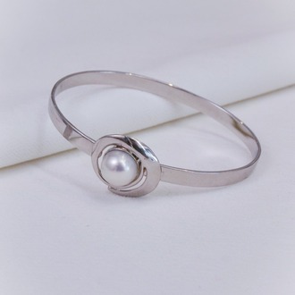 Lunar Embrace Pearl Bileklik