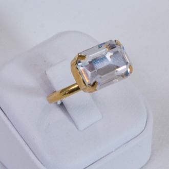 Square Gold Harmony Yüzük