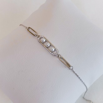 Luminance Pearl Link Bileklik