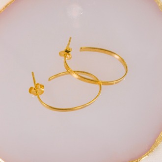 Golden Horizon Arcs Küpe