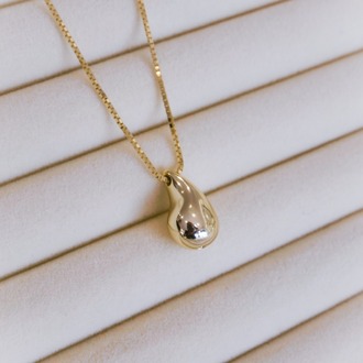 Liquid Gold Drop Kolye