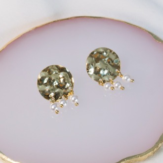 Veridian Pearl Forms Küpe