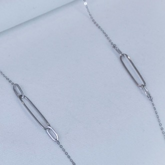 Silver Triple Balance Kolye