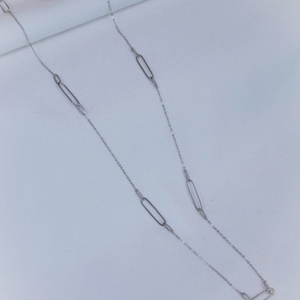 Silver Triple Balance Kolye