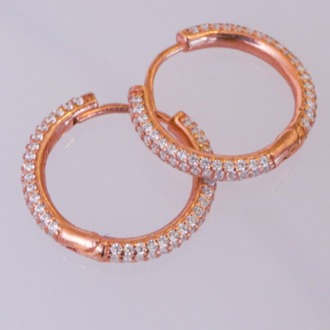 Blush Sparkle Küpe